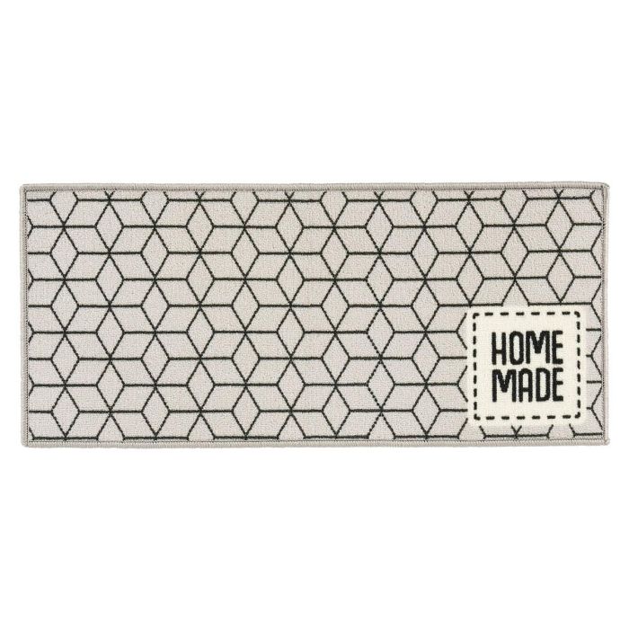 Kinvara Alfombra Multiusos 40x90 cm Poliamida Gris y Negro (Set de 24) 1