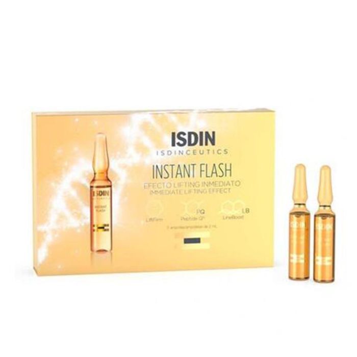 Isdin Isdinceutics instant flash ampollas tratamiento lifting inmediato 5un