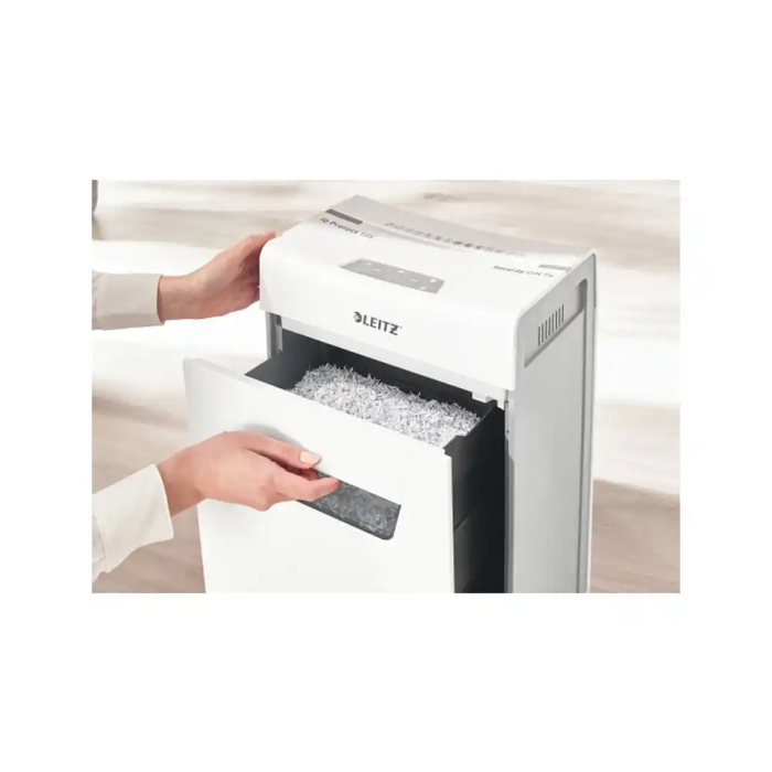 Leitz IQ Protect Premium 10x P4 Destructora de Documentos, Corte Partículas Nivel Seguridad 4, Capacidad + de 10 Hojas 3 Leitz IQ Protect Premium 10x P4 Destructora de Documentos, Corte Partículas Nivel Seguridad 4, Capacidad + de 10 Hojas 3