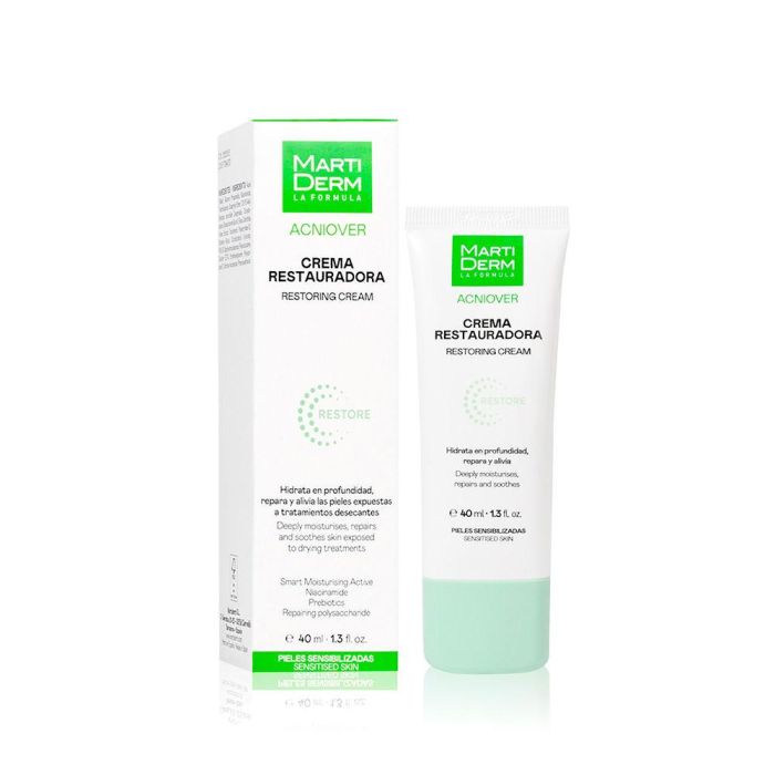 Martiderm ACNIOVER Crema Restauradora 40 ml 1