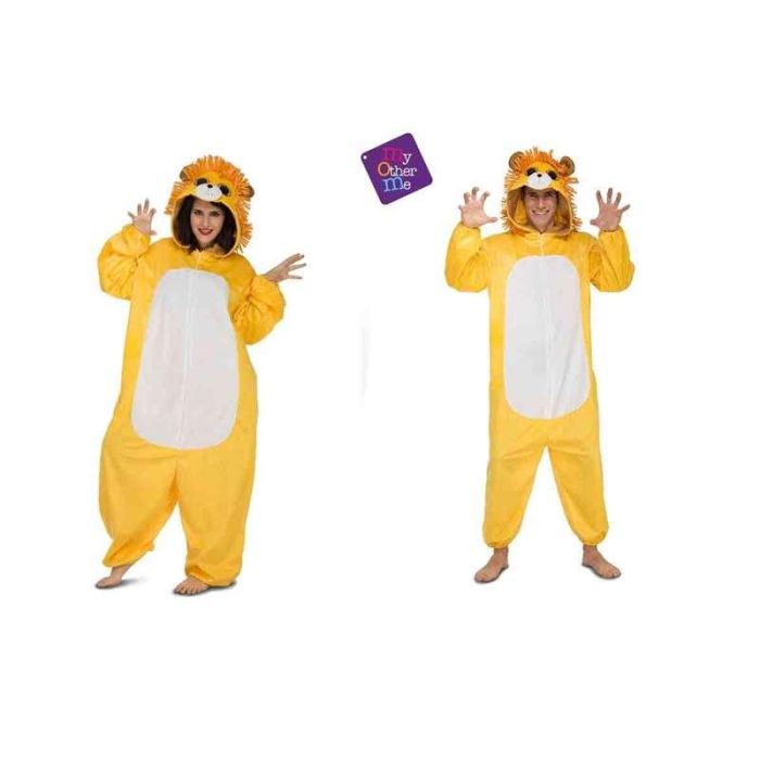 My Other Me Disfraz León Big Eyes Talla M-L (Mono con Capucha) 2