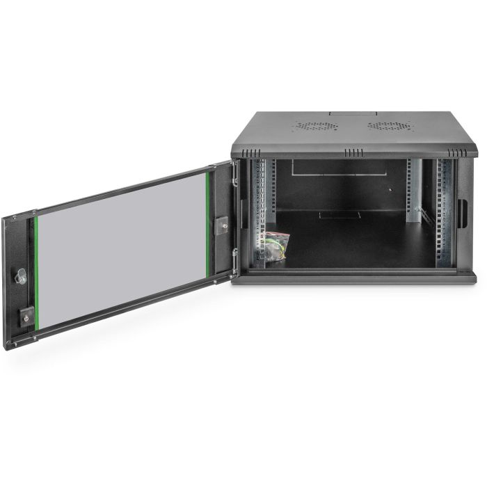 DIGITUS Wandgehäuse Dynamic 7HE 385x600x600mm schwarz 5 DIGITUS Wandgehäuse Dynamic 7HE 385x600x600mm schwarz 5