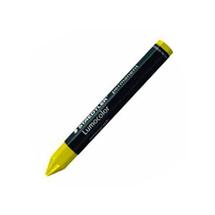 Staedtler Ceras Lumocolor Permanente Omnigraph, Amarillo, para Todas las Superficies, Resistente al Agua, 12 Unidades (12 Unidades)