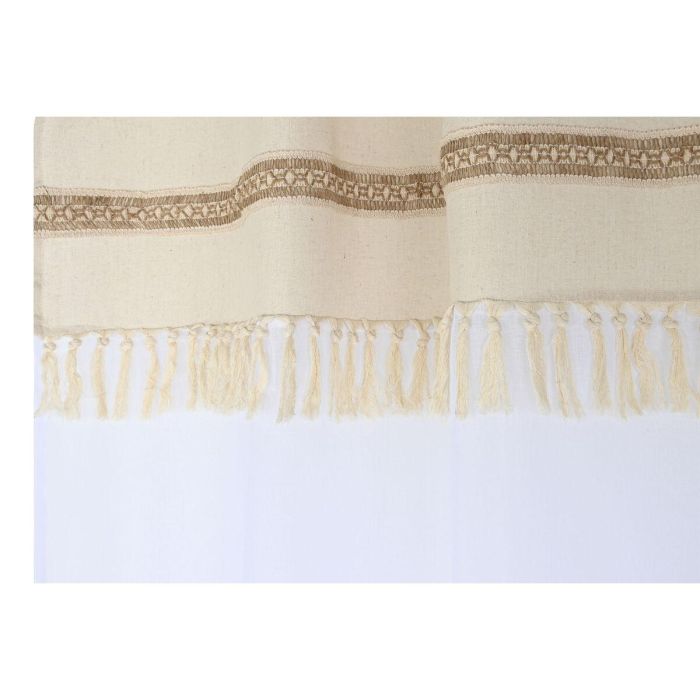 Cortina Cottage DKD Home Decor Natural 260 x 260 x 140 cm 3