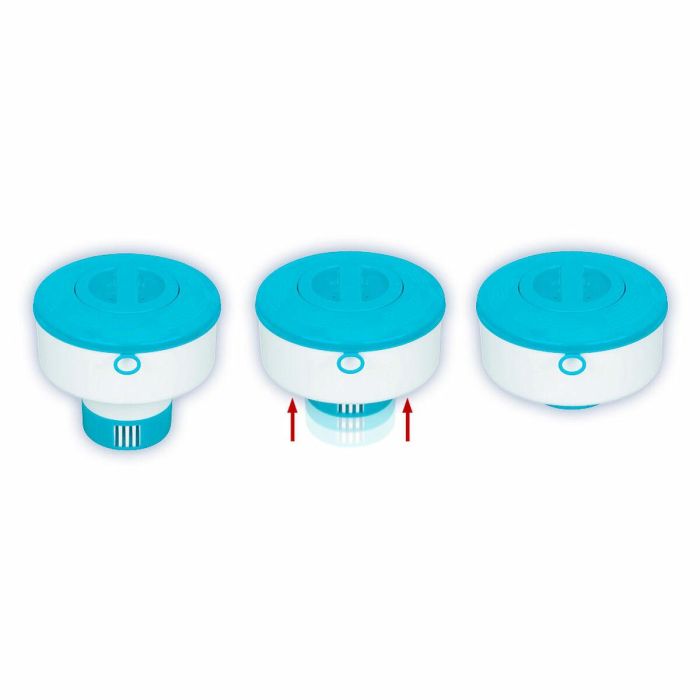 Dispensador de Cloro Intex Piscina 12 Unidades 17,8 x 17,8 cm 3