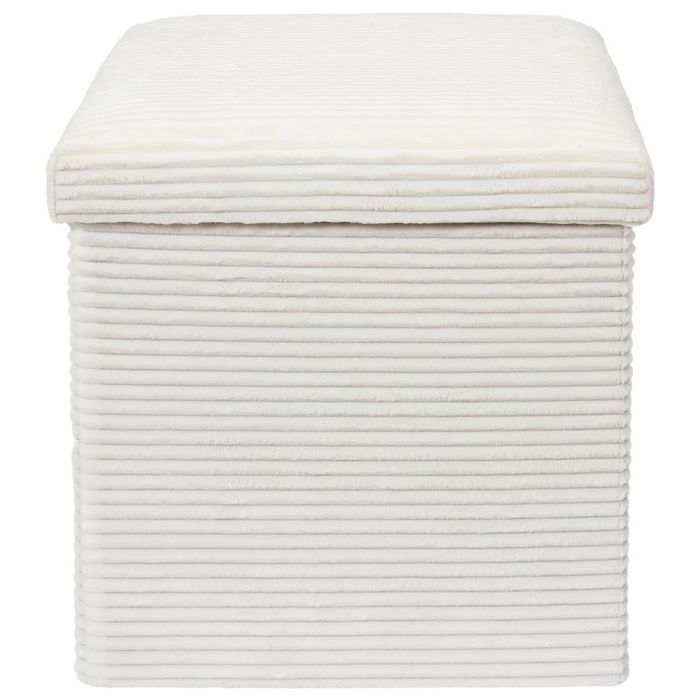 Caja-Puf Plegable Scott Beige Home Deco Factory 3