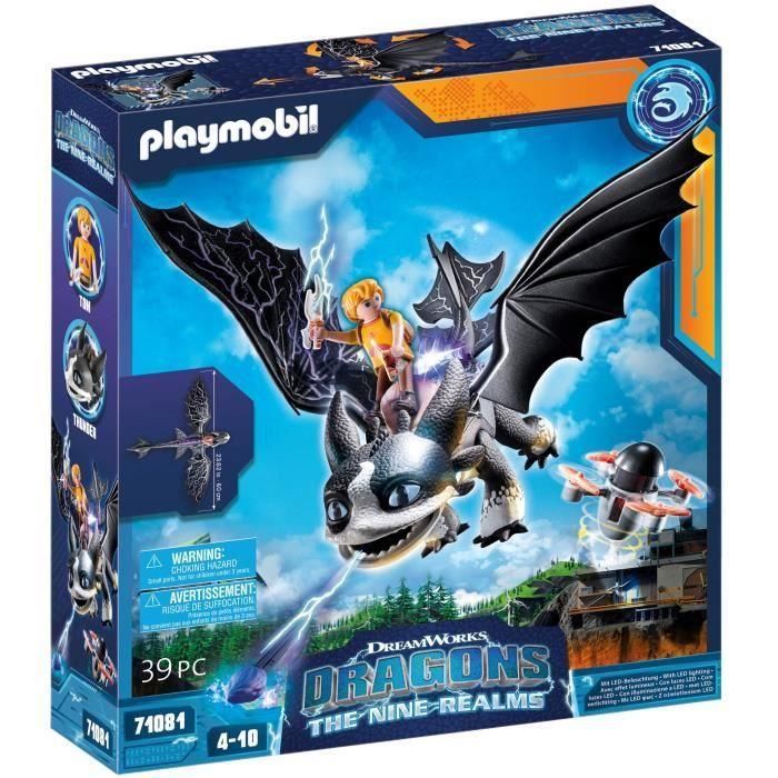 PlayMobil - 71081 - Dragones nueve reinos: Thunder & Tom PlayMobil - 71081 - Dragones nueve reinos: Thunder & Tom