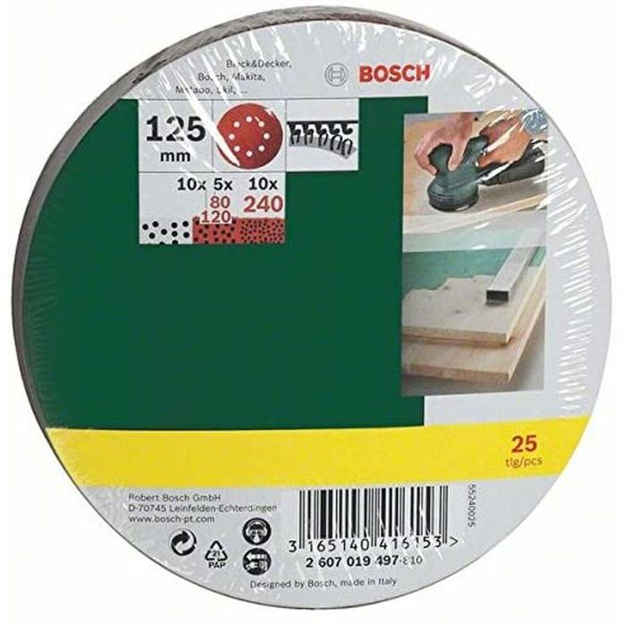 Bosch PEX300AE Lijadora Orbital Aleatoria Universal de 270W, ideal para Acabados Finos y Múltiples Superficies, Diseño Ergonómico 3 Bosch PEX300AE Lijadora Orbital Aleatoria Universal de 270W, ideal para Acabados Finos y Múltiples Superficies, Diseño Ergonómico 3