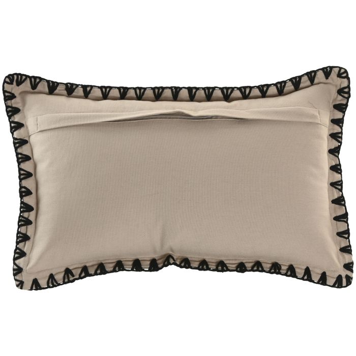 Cojin Tradicional DKD Home Decor Natural 30 x 50 cm (2 Unidades) 2