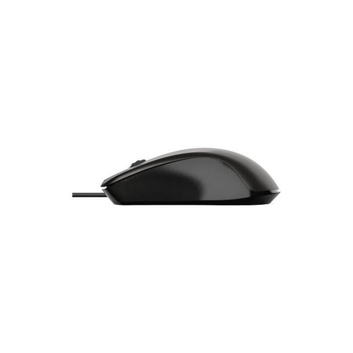 Trust Ratón Óptico Carve con Cable USB 1200DPI Ambidiestro 3 Botones Negro 2