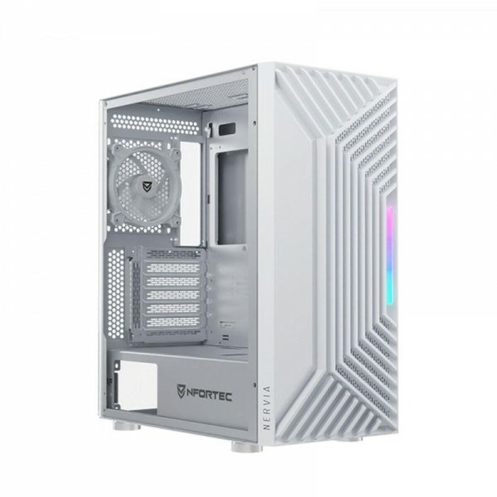 Nfortec Caja Gaming Cristal Templado Nervia White. Usb 3.0 A-Rgb. Blanco 7 Nfortec Caja Gaming Cristal Templado Nervia White. Usb 3.0 A-Rgb. Blanco 7