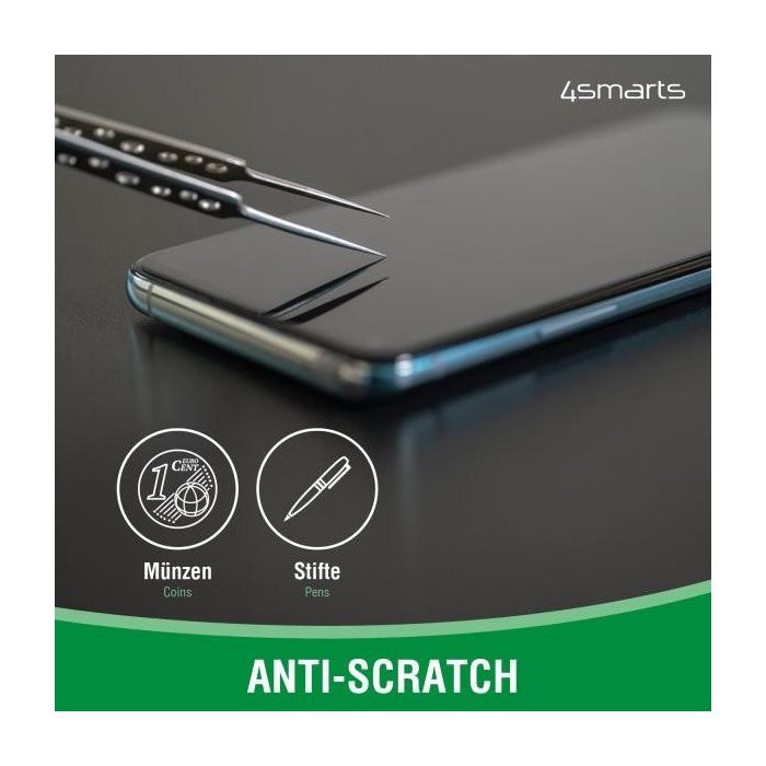 4smarts Protector de Pantalla X-Pro Clear para iPhone 16e. 14. 13 / 13 Pro de Vidrio Templado 2