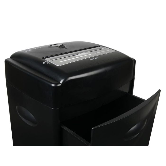 Destructora De Documentos Q-Connect Kf15553 Capacidad De Corte 15 H Destruye Grapas Clips Cd Y Tarjetas 35 Litros 8