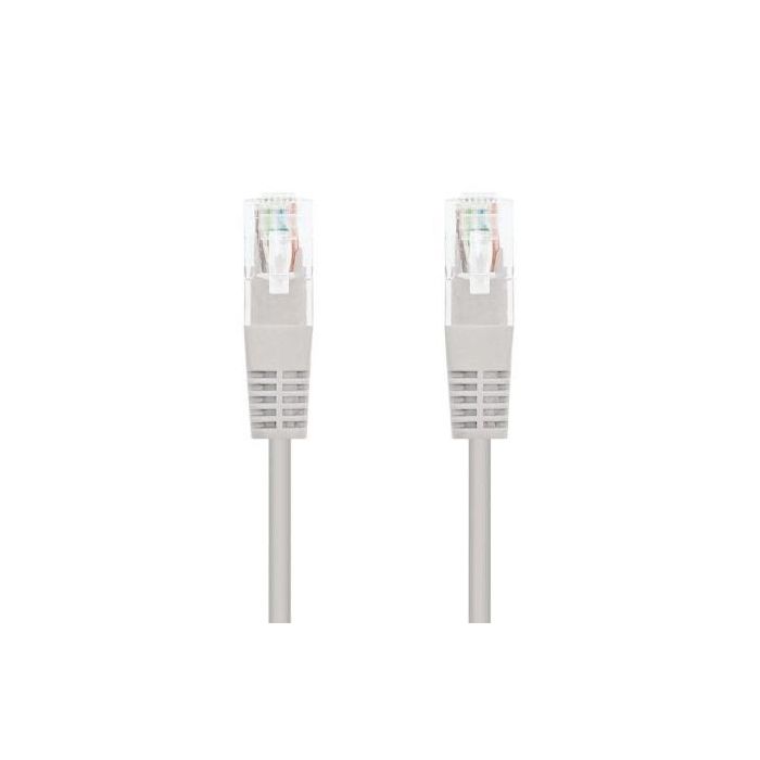 Cable de Red Rígido UTP Categoría 6 NANOCABLE 10.20.1305 Gris 5 m