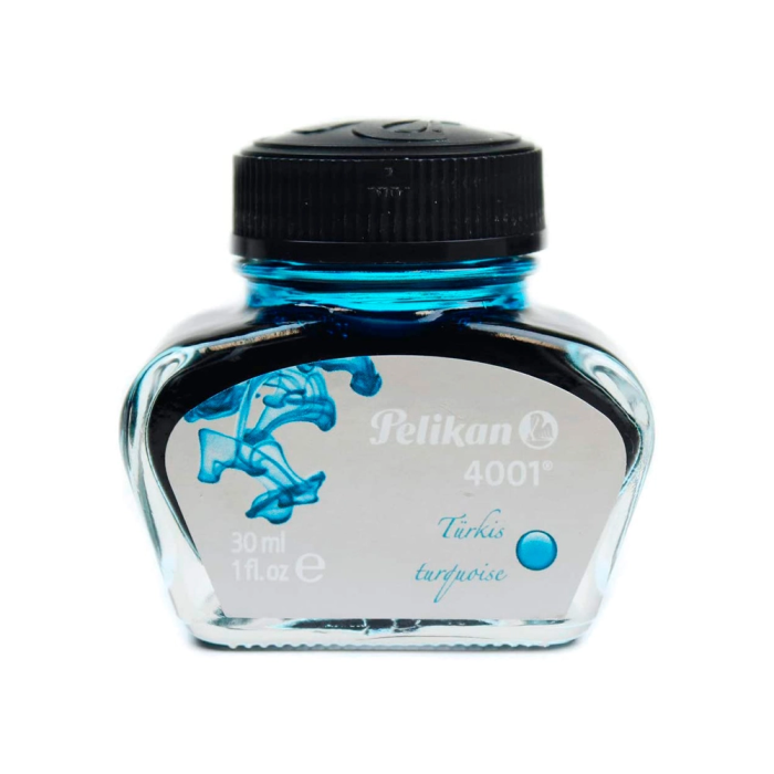 Pelikan 4001 Tinta Estilografica Turquesa Bote 30 ml 1 Pelikan 4001 Tinta Estilografica Turquesa Bote 30 ml 1