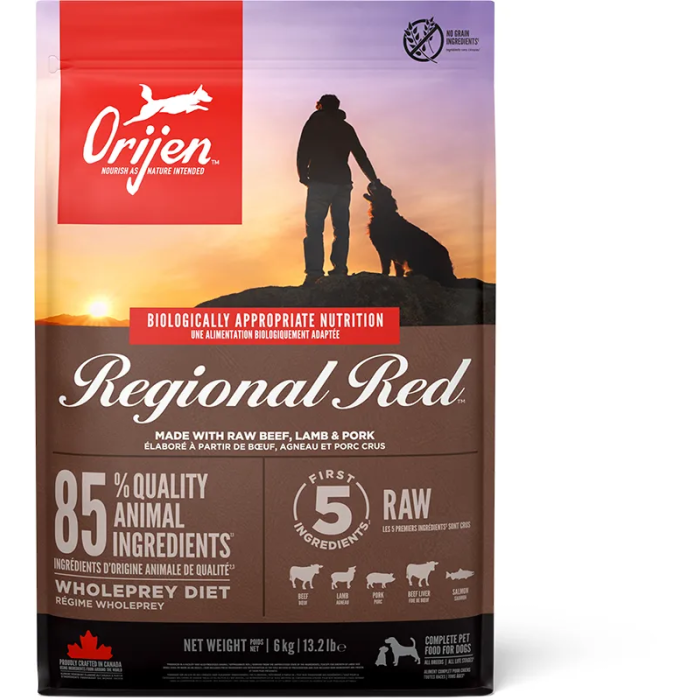 Orijen Canine Adult Regional Red 6 kg