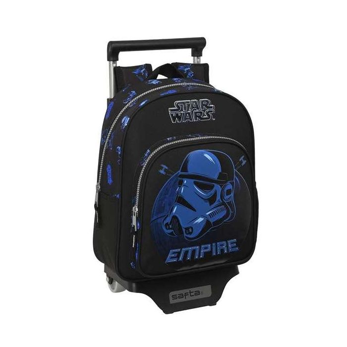 Mochila Escolar con Ruedas Star Wars Digital escape Negro 27 x 33 x 10 cm Mochila Escolar con Ruedas Star Wars Digital escape Negro 27 x 33 x 10 cm