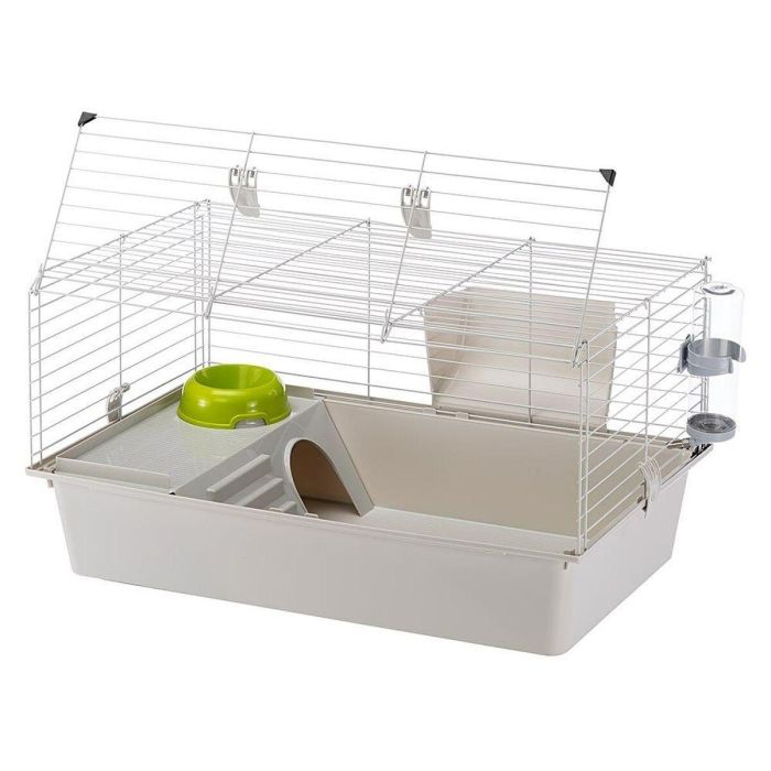Ferplast FER8010690185200 Jaula para Cobayas con Caseta, Comedero, Rejilla y Bebedero 2 Ferplast FER8010690185200 Jaula para Cobayas con Caseta, Comedero, Rejilla y Bebedero 2