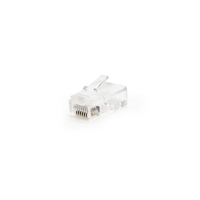 Conector RJ45 Categoría 5 UTP NANOCABLE 10.21.0102-100 100 pcs Transparente