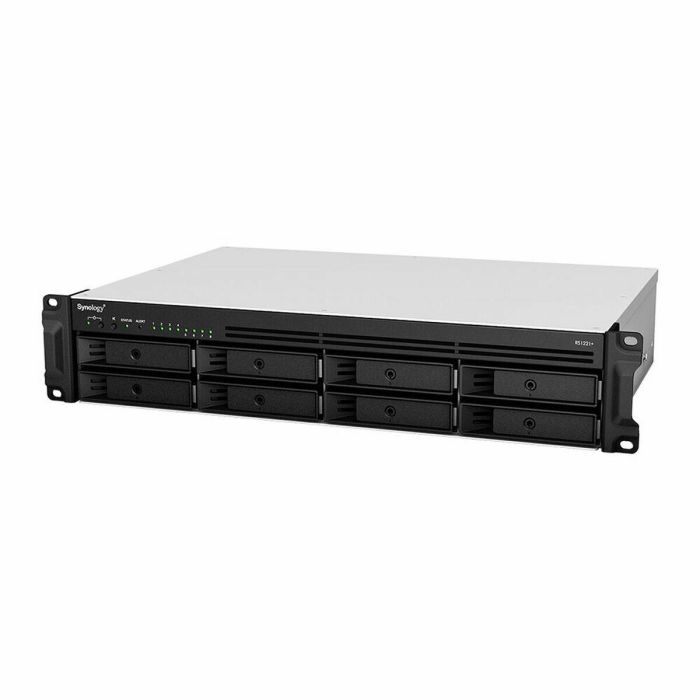Synology RS1221+ Servidor de Almacenamiento NAS Rack (2U) Ryzen Embedded V1500B 4GB RAM 0TB - Compacto, DiskStation Manager, Negro 0 Synology RS1221+ Servidor de Almacenamiento NAS Rack (2U) Ryzen Embedded V1500B 4GB RAM 0TB - Compacto, DiskStation Manager, Negro 0