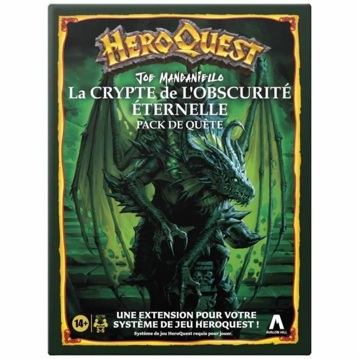 Hasbro HASG1798FA0 HeroQuest Quest Pack La Cripta de la Oscuridad Eterna, Juego de Rol, Juego de Mesa (Requiere HeroQuest) 0 Hasbro HASG1798FA0 HeroQuest Quest Pack La Cripta de la Oscuridad Eterna, Juego de Rol, Juego de Mesa (Requiere HeroQuest) 0