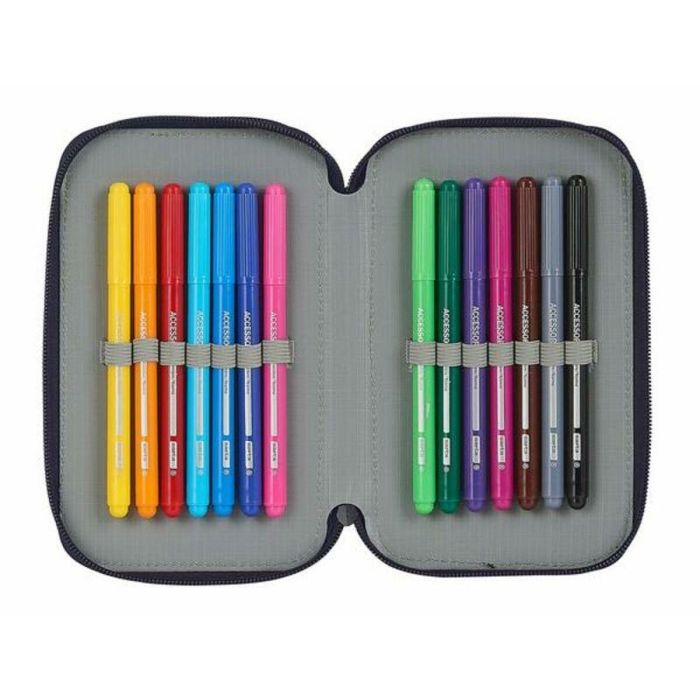 Plumier doble pqño 28 pcs seleccion española de futbol 5 Plumier doble pqño 28 pcs seleccion española de futbol 5