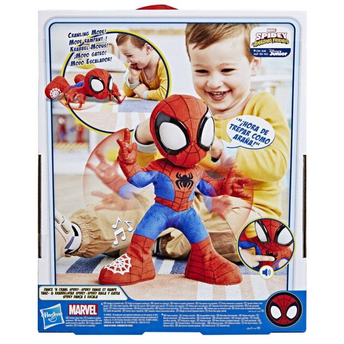 Hasbro F6722 Figura Electrónica Spidey Marvel: Canta, Baila, Gatea. Con Sonidos, Frases y 2 Canciones. Idiomas Español, Inglés y Más +3 años 13 Hasbro F6722 Figura Electrónica Spidey Marvel: Canta, Baila, Gatea. Con Sonidos, Frases y 2 Canciones. Idiomas Español, Inglés y Más +3 años 13