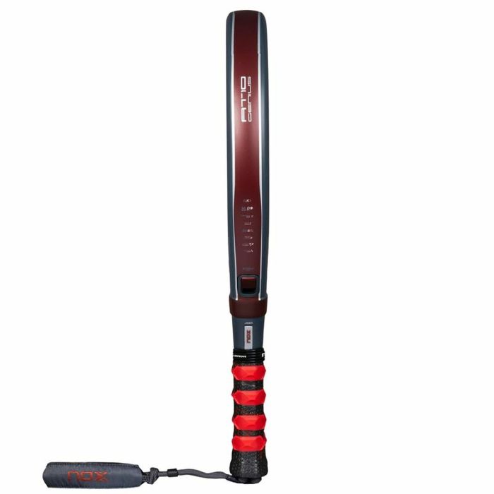 Pala de Pádel Nox AT10 Genius 12K Gris Fibra de carbono 5 Pala de Pádel Nox AT10 Genius 12K Gris Fibra de carbono 5