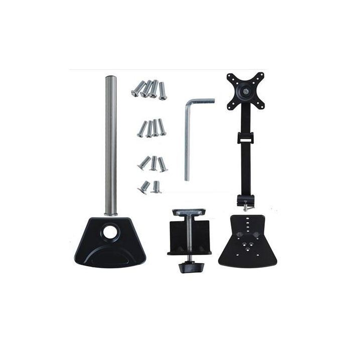 Brazo soporte de mesa ELBE SM-1232-10K para monitor 12' a 32', 10Kg, ajustable 360° - Compatible VESA 1 Brazo soporte de mesa ELBE SM-1232-10K para monitor 12' a 32', 10Kg, ajustable 360° - Compatible VESA 1