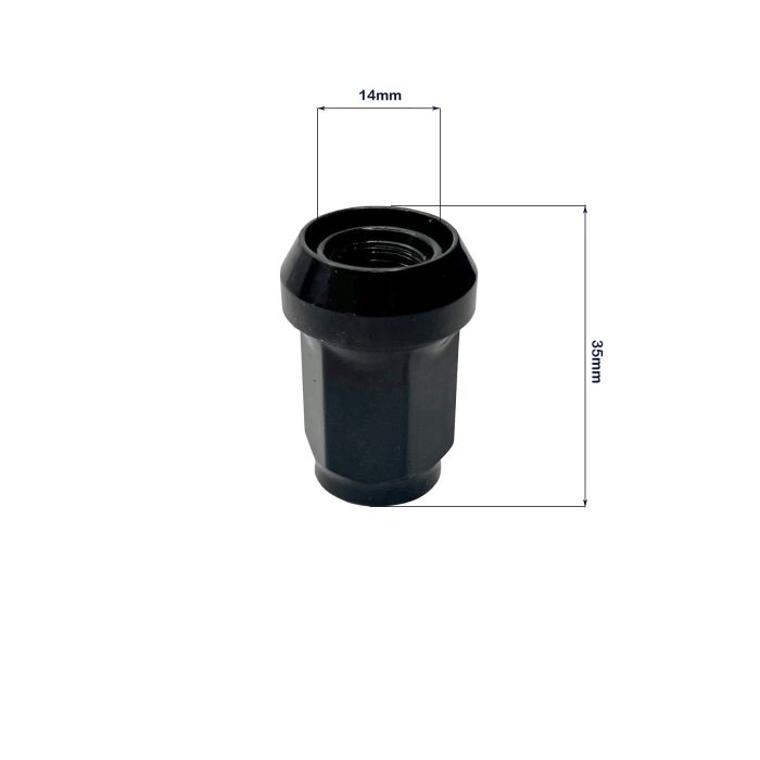 Omp OMPS09871201 Juego de 20 Tuercas Desplazantes M12x1.5 Cónico Largo 33mm Llave 17-19mm Negro DIN 10.9 0 Omp OMPS09871201 Juego de 20 Tuercas Desplazantes M12x1.5 Cónico Largo 33mm Llave 17-19mm Negro DIN 10.9 0