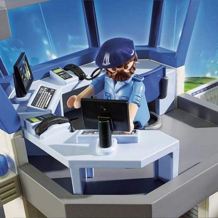 PLAYMOBIL 6919 - Acción de la ciudad - Estación de policía con prisión 5 PLAYMOBIL 6919 - Acción de la ciudad - Estación de policía con prisión 5
