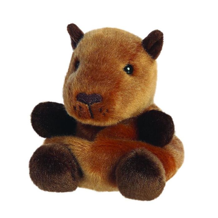 Aurora Peluche Capibara Suave Palm Pals 13 cm - Muñeco de Peluche Animal 4