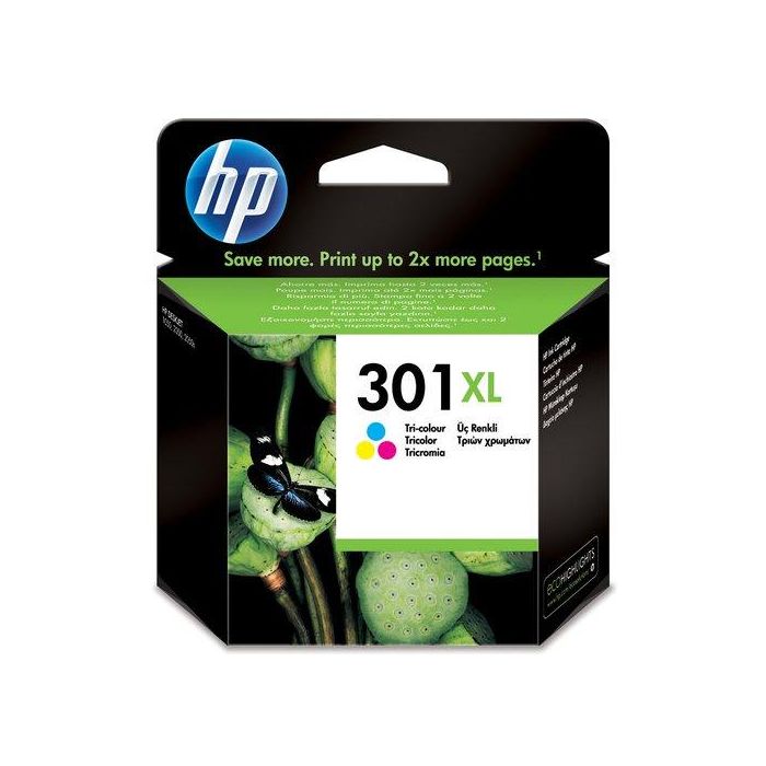 Cartucho Inkjet Hp Ch564Ee Nº 301Xl Deskjet 1000/2000/2050 Tricolor 6Ml
