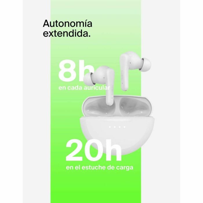 Auriculares Belkin AUC012BTWH Blanco 1 Auriculares Belkin AUC012BTWH Blanco 1
