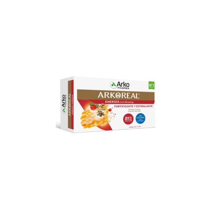 Arkoreal Jalea Real+Ginseng 20Amp. Arkoreal Jalea Real+Ginseng 20Amp.