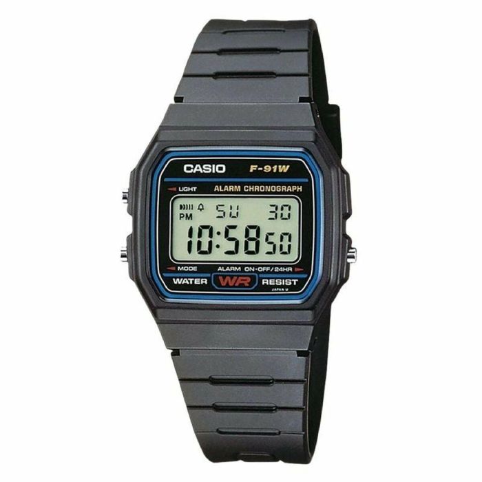Reloj Unisex Casio Negro 2 Reloj Unisex Casio Negro 2