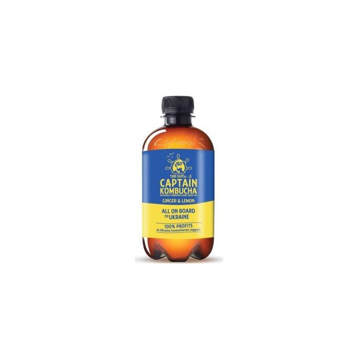 Kombucha Jengibre-Limon 400Ml. Bio