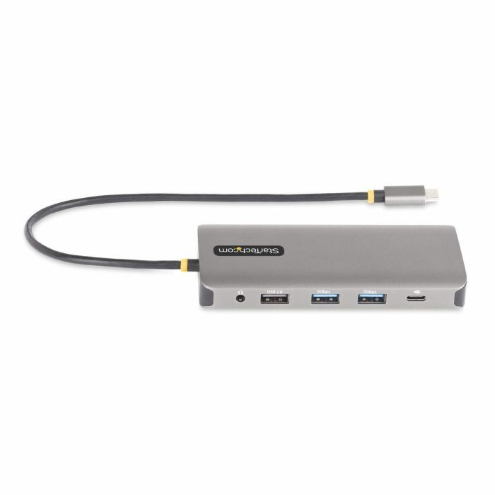 Hub USB Startech 154B-USBC-MULTIPORT Gris 100 W 11 Hub USB Startech 154B-USBC-MULTIPORT Gris 100 W 11