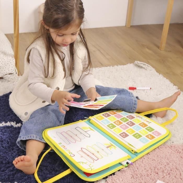 Bolsa de actividades - Montessori - JADE - Juego educativo - Viajes - Sensorial - Juego infantil - Diseño francés 3 Bolsa de actividades - Montessori - JADE - Juego educativo - Viajes - Sensorial - Juego infantil - Diseño francés 3