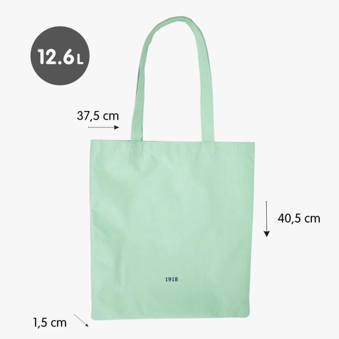 Milan Bolso De Mano Tote Bag Since 1918 Verde 2 Milan Bolso De Mano Tote Bag Since 1918 Verde 2