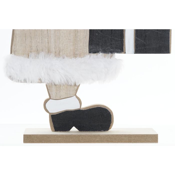 DKD Home Decor Figura de Navidad Papá Noel Moderna, Mdf, Negro Blanco Natural, 5x31x18.5 cm (Pack 6 Unidades) 2 DKD Home Decor Figura de Navidad Papá Noel Moderna, Mdf, Negro Blanco Natural, 5x31x18.5 cm (Pack 6 Unidades) 2