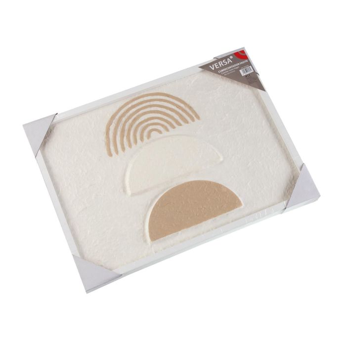 Versa Cubrecontador 46x33 cm, Madera MDF y Papel 4