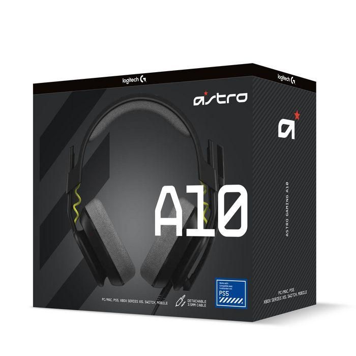 Auriculares con Micrófono Gaming Logitech A10 Negro 13 Auriculares con Micrófono Gaming Logitech A10 Negro 13