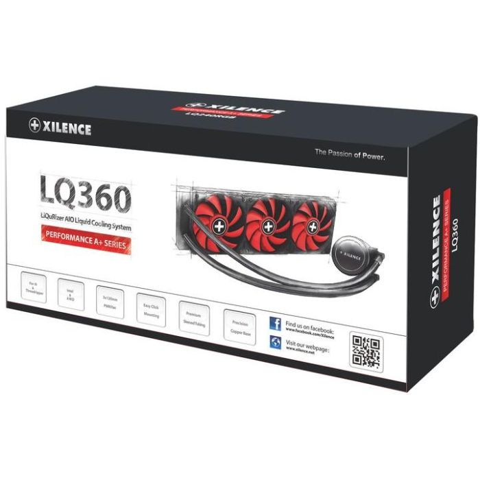 Xilence LQ360 XC978 Sistema de refrigeración líquida todo en uno 12 cm Negro Rojo 1 Xilence LQ360 XC978 Sistema de refrigeración líquida todo en uno 12 cm Negro Rojo 1