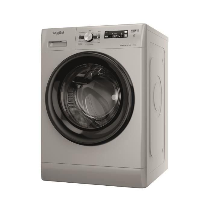 WHIRLPOOL FFS9258SBFR Lavadora ojo de buey Freshcare - 9 kg - Inducción - L60cm - 1200 rpm - Plata 2 WHIRLPOOL FFS9258SBFR Lavadora ojo de buey Freshcare - 9 kg - Inducción - L60cm - 1200 rpm - Plata 2