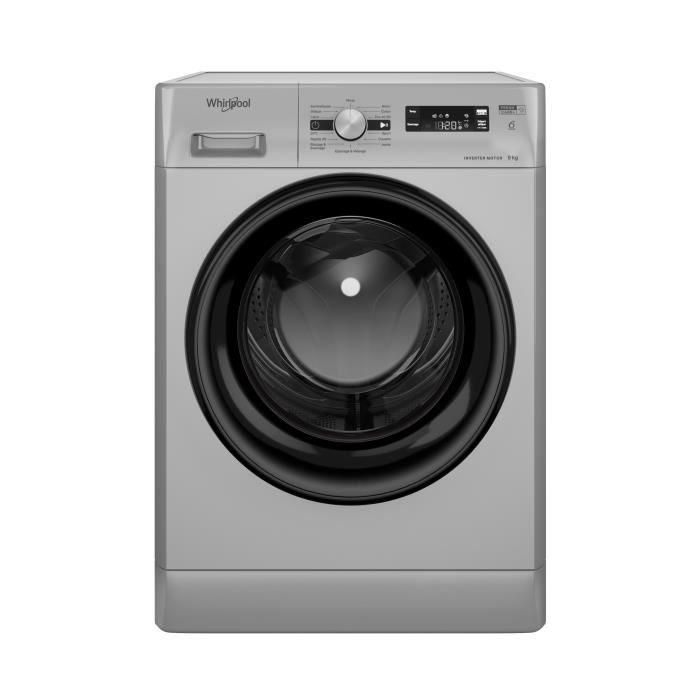 WHIRLPOOL FFS9258SBFR Lavadora ojo de buey Freshcare - 9 kg - Inducción - L60cm - 1200 rpm - Plata WHIRLPOOL FFS9258SBFR Lavadora ojo de buey Freshcare - 9 kg - Inducción - L60cm - 1200 rpm - Plata