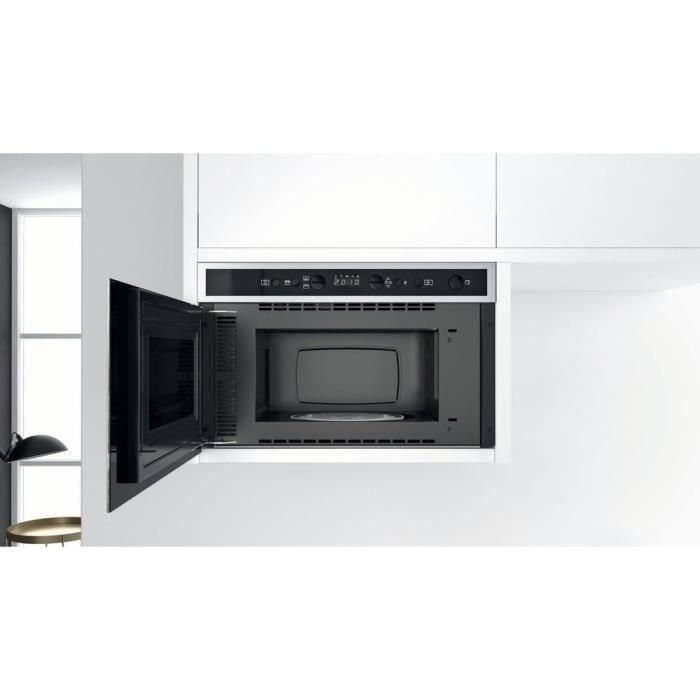 Microondas Whirlpool Corporation Negro/Plateado 750 W 1