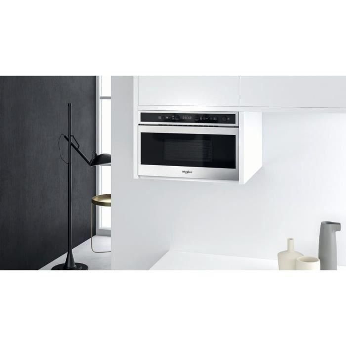 Microondas Whirlpool Corporation Negro/Plateado 750 W 2