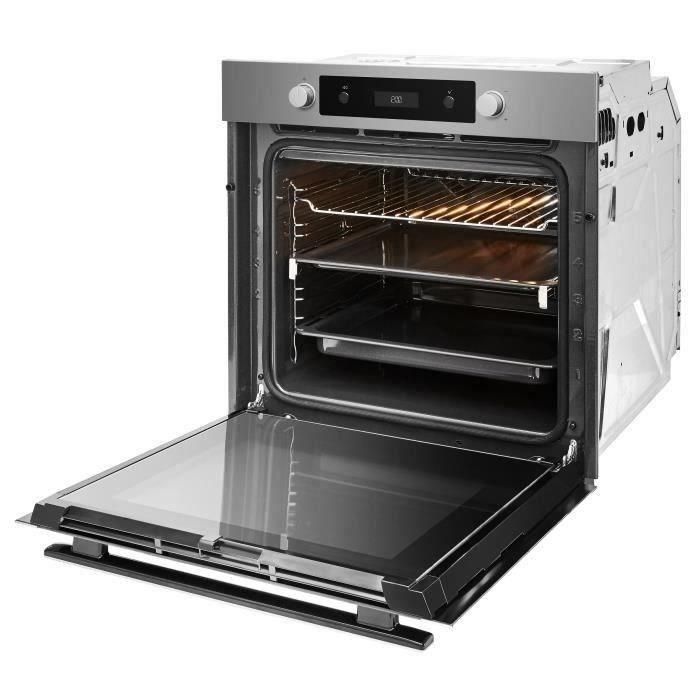 WHIRLPOOL OAKP9 555 PIX - Horno eléctrico multifunción incorporado - Calor pulsado - 73 L - Pirólisis - A + - Inox 4 WHIRLPOOL OAKP9 555 PIX - Horno eléctrico multifunción incorporado - Calor pulsado - 73 L - Pirólisis - A + - Inox 4