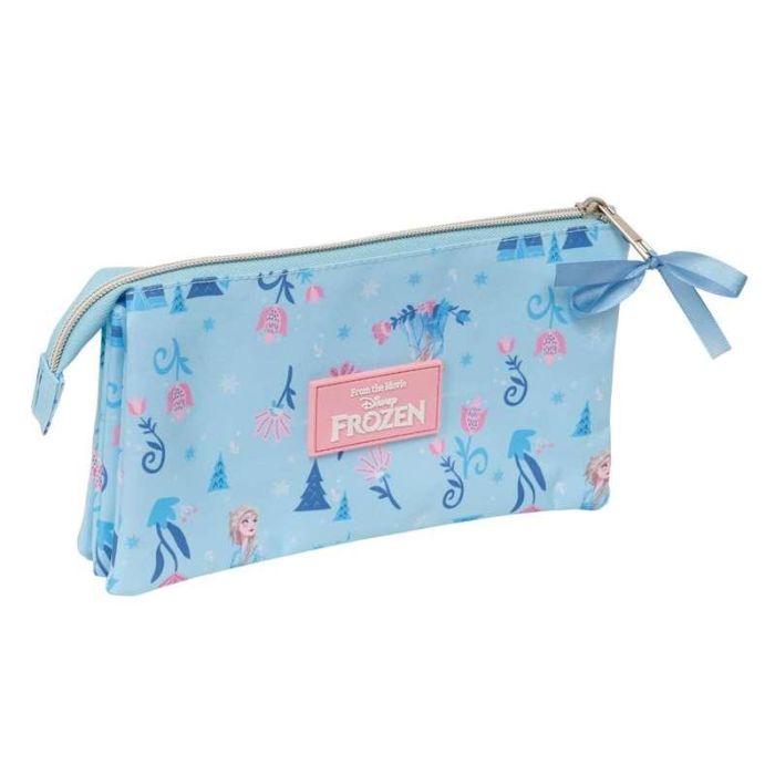 Safta Portatodo Triple Escolar Frozen Ice Magic, Estuche Infantil con 3 Compartimentos, para Niños +3 Años, Medidas 22x12x3cm 1 Safta Portatodo Triple Escolar Frozen Ice Magic, Estuche Infantil con 3 Compartimentos, para Niños +3 Años, Medidas 22x12x3cm 1